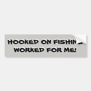 CK3120#2011cm Fishing Funny Fishing Bumper Stickers Vinyl Decals