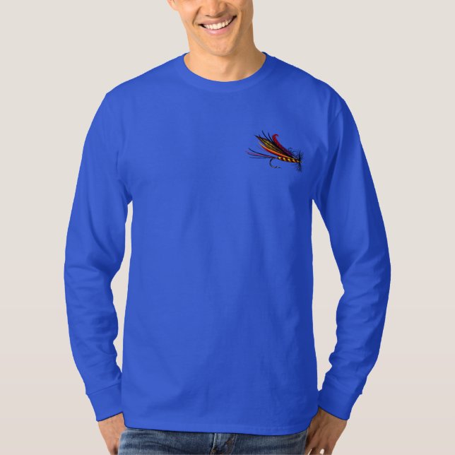 Hooked On Fly Fishing T-Shirt (Front)