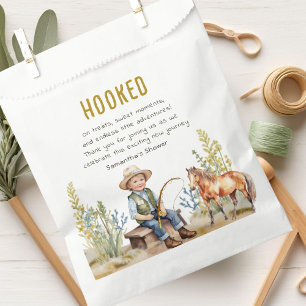 Hooked on Treats Fisherman’s Derby Baby Shower Favor Bag