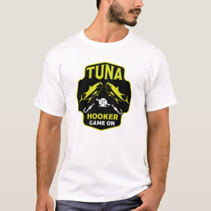 Hooked On Tuna Fishing T-Shirt