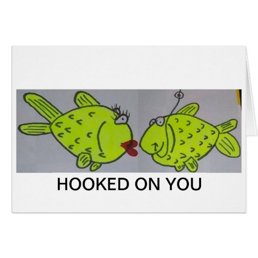 Hooked On You Cards (Front Horizontal)
