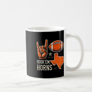 Hook'em Horns Football Lone Star State With Long B Coffee Mug