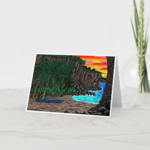 Ho'okena Greeting Card