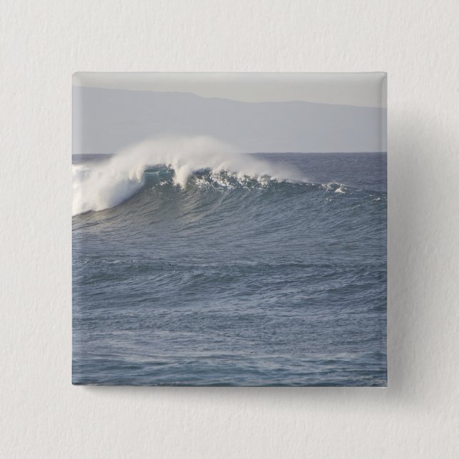 Hookipa Beach Park, North Shore of Maui, Button (Front)