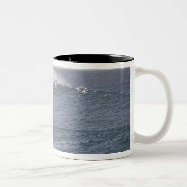Hookipa Beach Park, North Shore of Maui, Two-Tone Coffee Mug (Right)