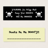 Hooks Off! Bookmark (Front & Back)