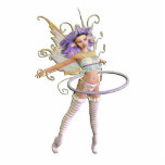 Hoola Hoop Fey Ornament<br><div class="desc">Digital Artworks By Guiltypleasures http://artisticdelights.org</div>
