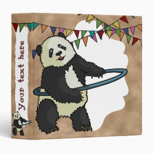 Hoola Hooping Panda, binder