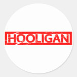 Hooligan Stamp Classic Round Sticker
