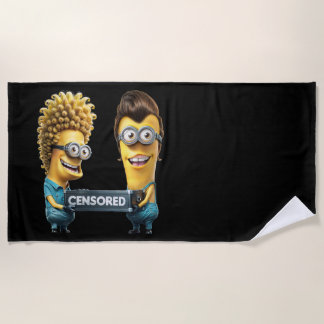 Hooligans minions beach towel
