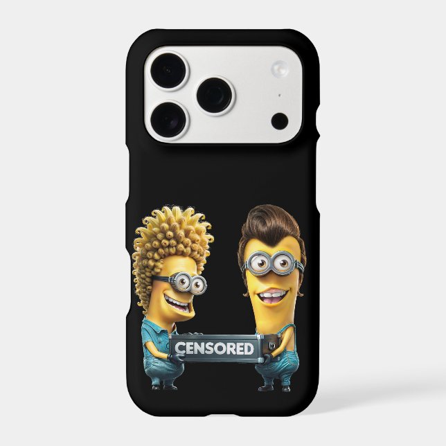 Hooligans minions iphone case (Back)