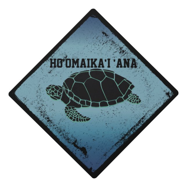 Ho'omaika'i 'Ana - Congratulations Graduation Cap Topper (Front)