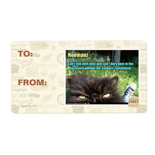 Hoomanz Label (Front)