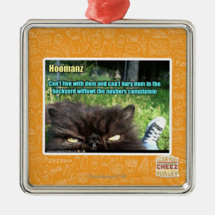 Hoomanz Metal Ornament