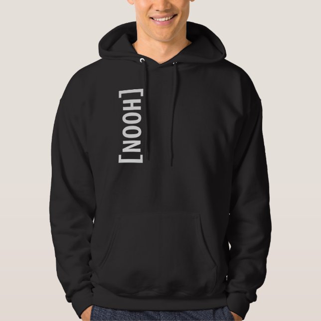 Hooning is not a crime hoodie (Front)
