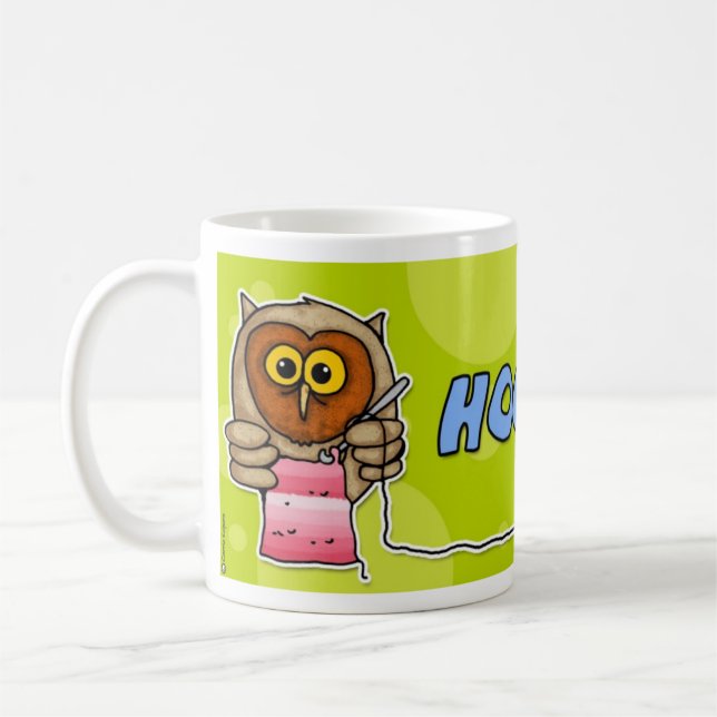 hooooked coffee mug (Left)