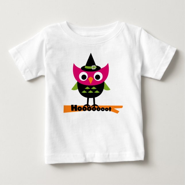 Hooooot Owl Halloween T-shirts and Gifts (Front)