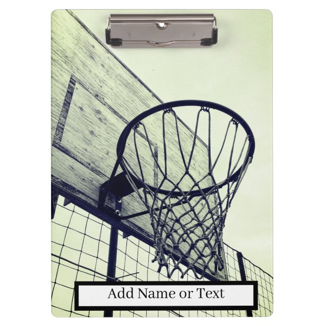 Hoop Dreams Basketball Clipboard (Front)