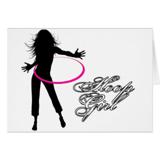 Hoop Girl-Hula Hoop Cards