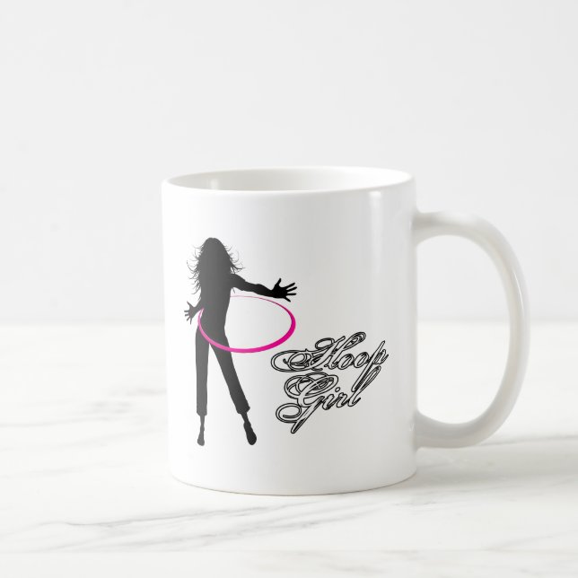 Hoop Girl-Hula Hoop Coffee Mug (Right)