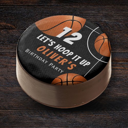 Hoop it up Basketball Sports Kids Birthday Chocolate Covered Oreo
