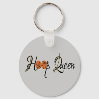 Hoop Queen Keychain