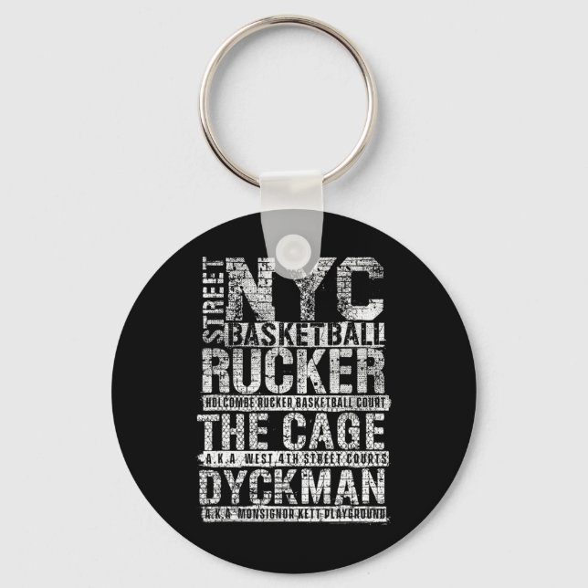 Hooper Culture - Sketll Street Style  Keychain (Front)