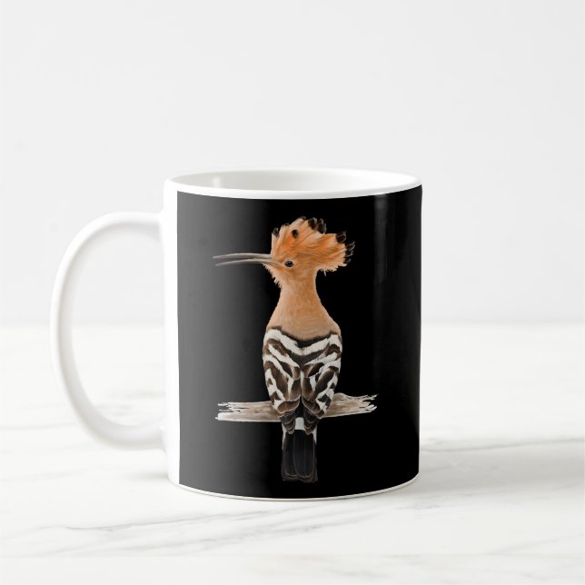 Hoopoe Bird Coffee Mug (Left)