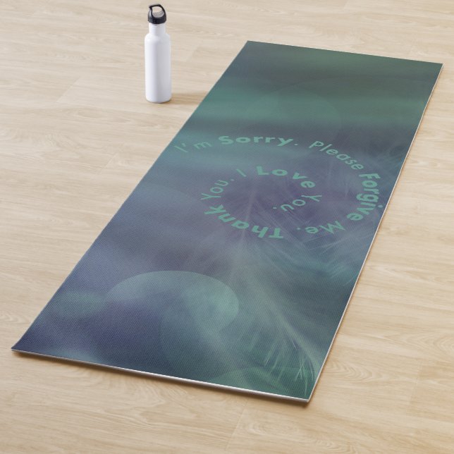Ho'oponopono gratitude practice yoga mat (In Situ)