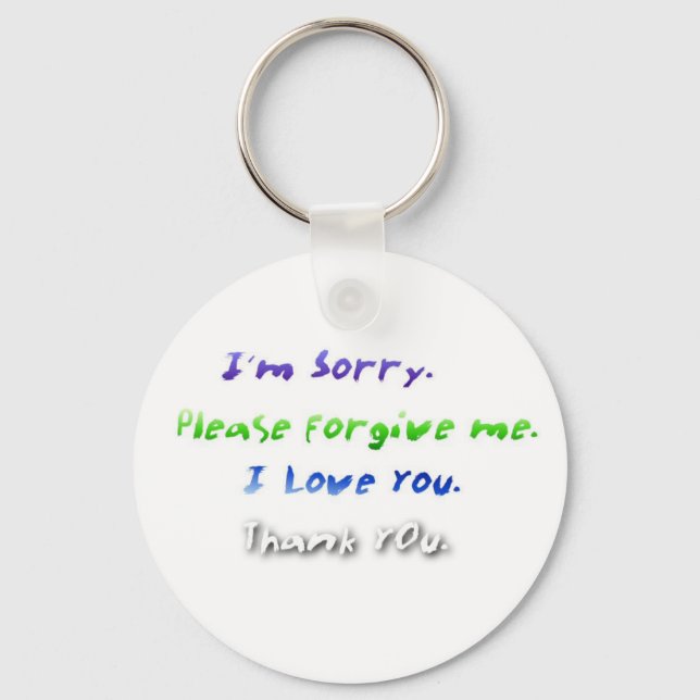 Hooponopono Keychain (Front)