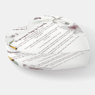 Ho'oponopono Prayer – Anchor of Prosperity Paperweight