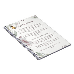Ho'oponopono Prayer for Prosperity Notebook
