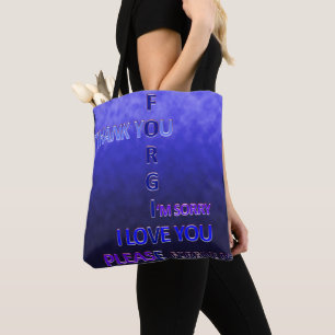 Ho'oponopono Under Solar Water Tote Bag