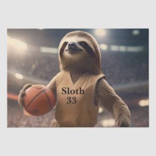 Hoops and Hangs: The Slam Dunking Sloth, Tissue Paper