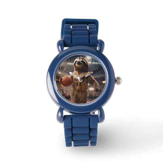 Hoops and Hangs: The Slam Dunking Sloth, Watch (Front)