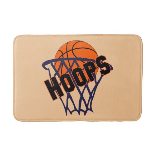 Hoops Basketball  Net Bath Mat