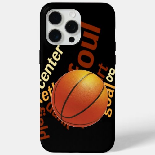 Hoops Basketball Sport Fanatics iPhone 15 Pro Max Case