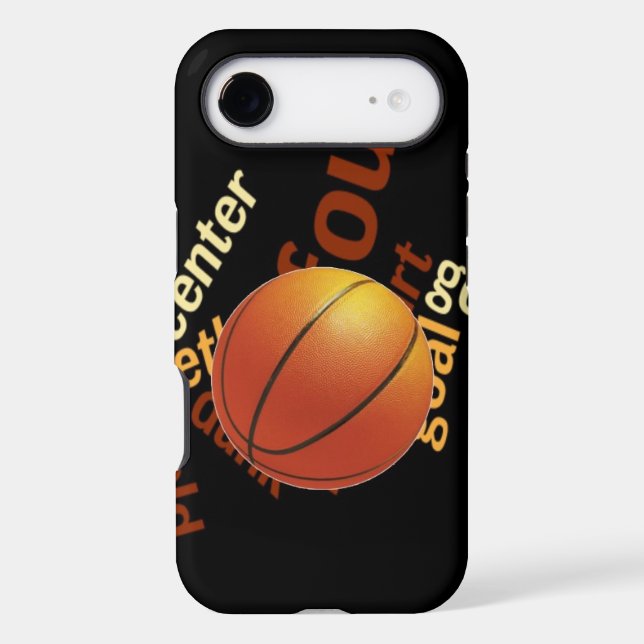 Hoops Basketball Sport Fanatics.jpg Case-Mate iPhone Case (Back)