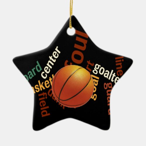 Hoops Basketball Sport Fanaticsjpg Ceramic Ornament