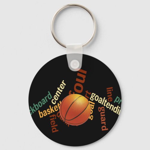 Hoops Basketball Sport Fanaticsjpg Keychain