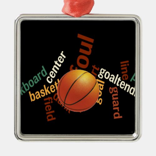 Hoops Basketball Sport Fanaticsjpg Metal Ornament