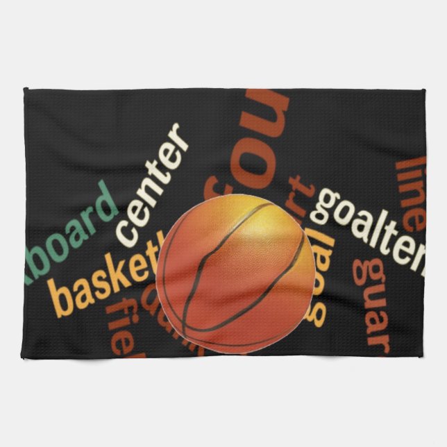 Hoops Basketball Sport Fanatics.jpg Towel (Horizontal)