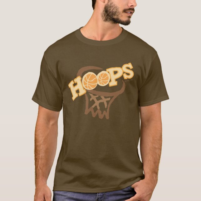 HOOPS BASKETBALL T-SHIRT (Front)
