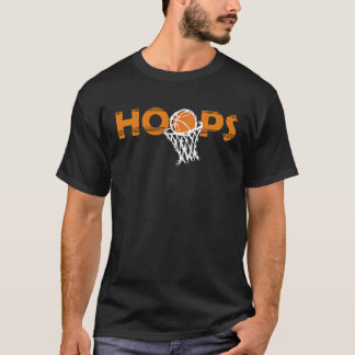 Hoops College March Basketball Madness Tournament  T-Shirt