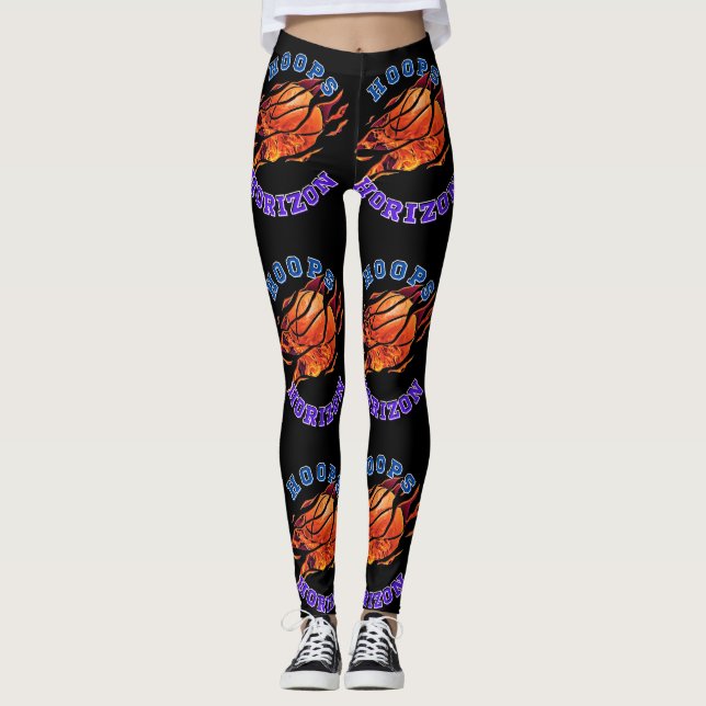 Hoops Horizon Fire Leggings (Front)