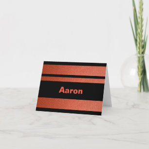 Hoops Thank You Note II Card