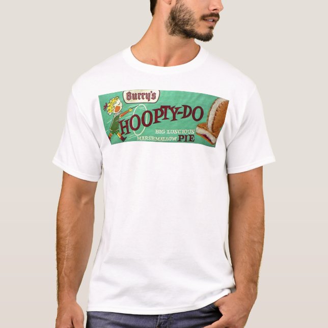 Hoopty-Do Big Luscious Marshmallow Pie T-Shirt (Front)