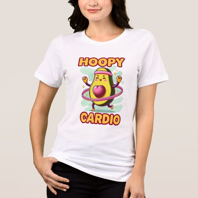 HOOPY CARDIO Tri-Blend SHIRT (Front)