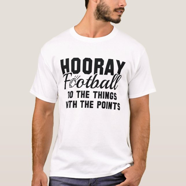 Hooray Football T-Shirt (Front)