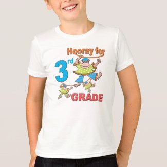 Hooray for 3rd Grade T-Shirt